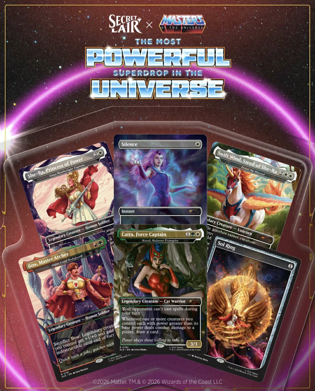 Magic the Gathering: Secret lair - Masters of the Universe: SHE-RA, Princess of Power