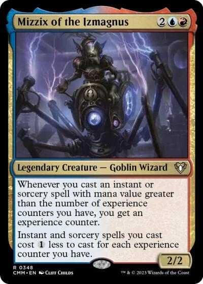 Mizzix of the Izmagnus #348 Commander Masters NM
