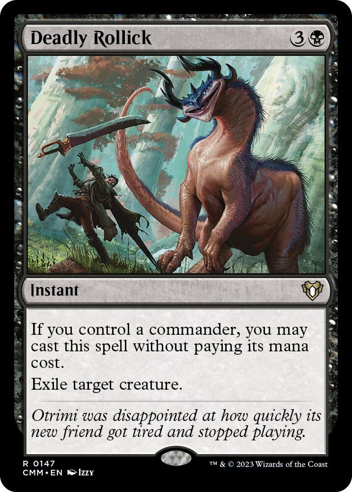 Deadly Rollick #147 Commander Masters NM