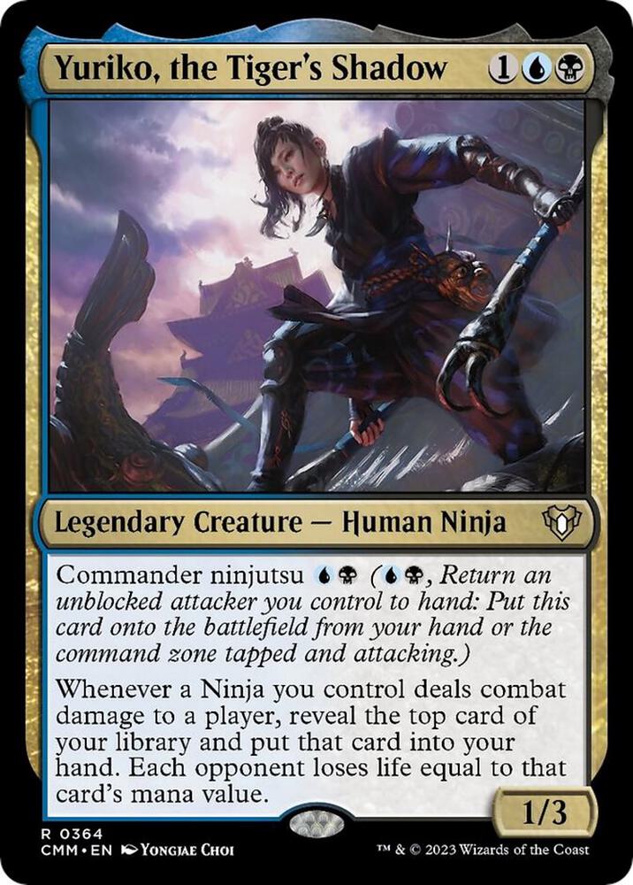 Yuriko, the Tiger's Shadow #364 Commander Masters NM