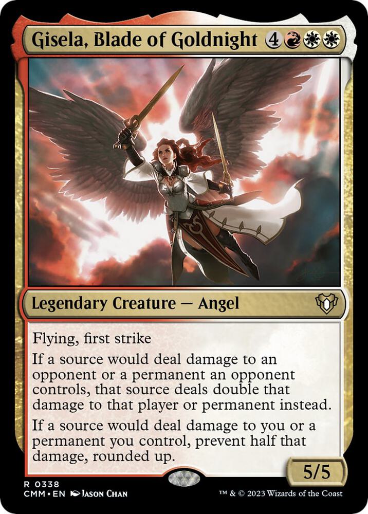 Gisela, Blade of Goldnight #338 Commander Masters NM