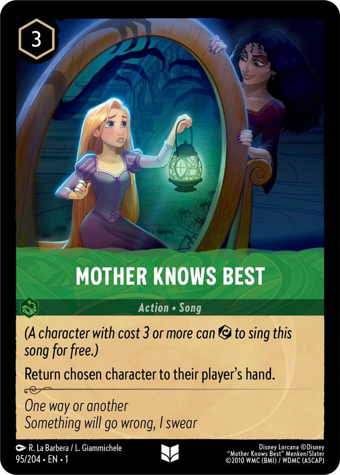 Mother Knows Best 95/204 The First Chapter Cold Foil Uncommon