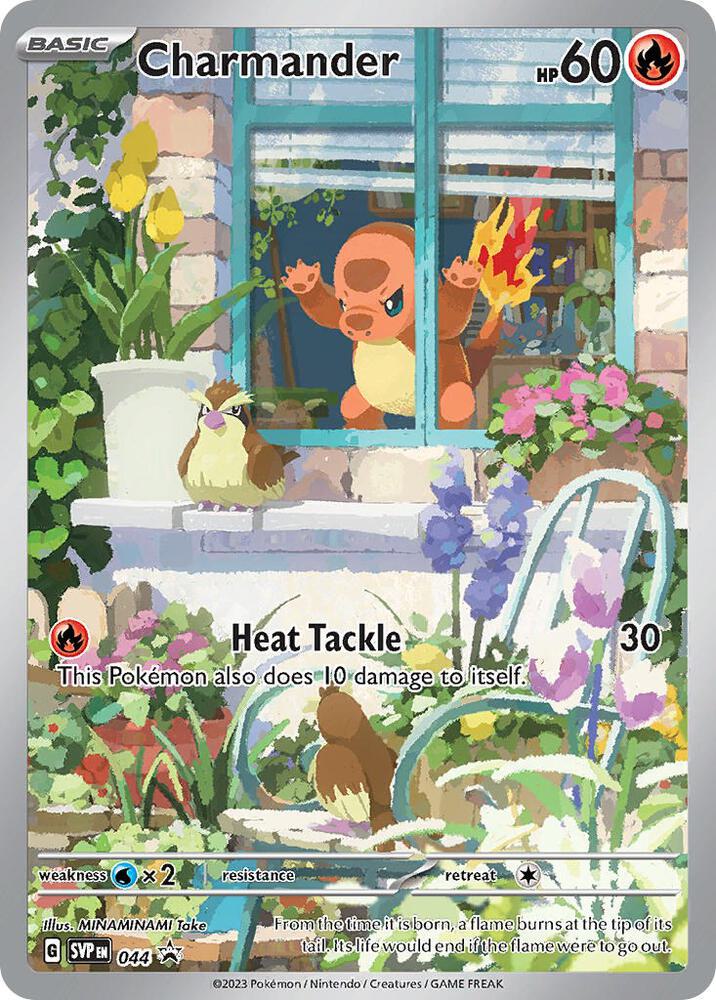 Charmander 044 Holo SV: Scarlet & Violet Promo Cards NM