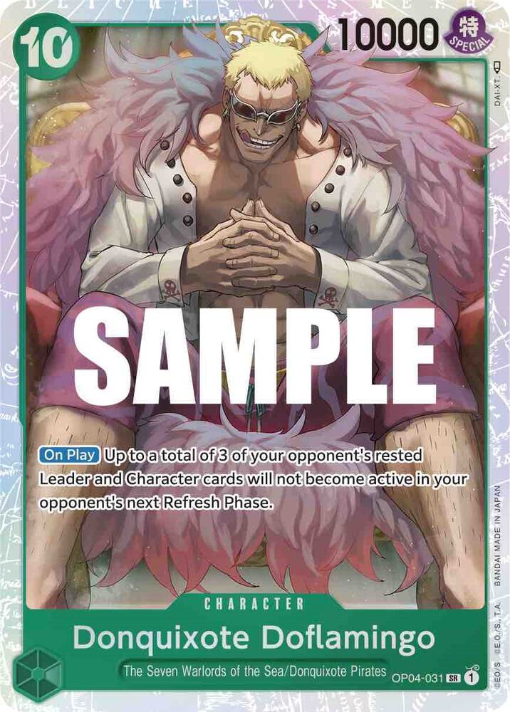 Donquixote Doflamingo OP04-031 Kingdoms of Intrigue NM