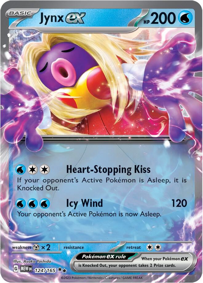 Jynx ex 124/165 Holo SV: Scarlet & Violet 151 NM