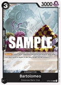 Bartolomeo OP04-089 Kingdoms of Intrigue NM