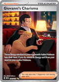 Giovanni's Charisma 204/165 Holo SV: Scarlet & Violet 151 NM