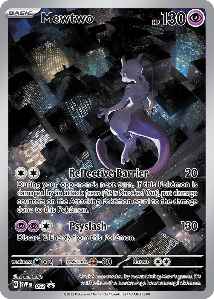 Mewtwo 052 Holo SV: Scarlet & Violet Promo Cards NM
