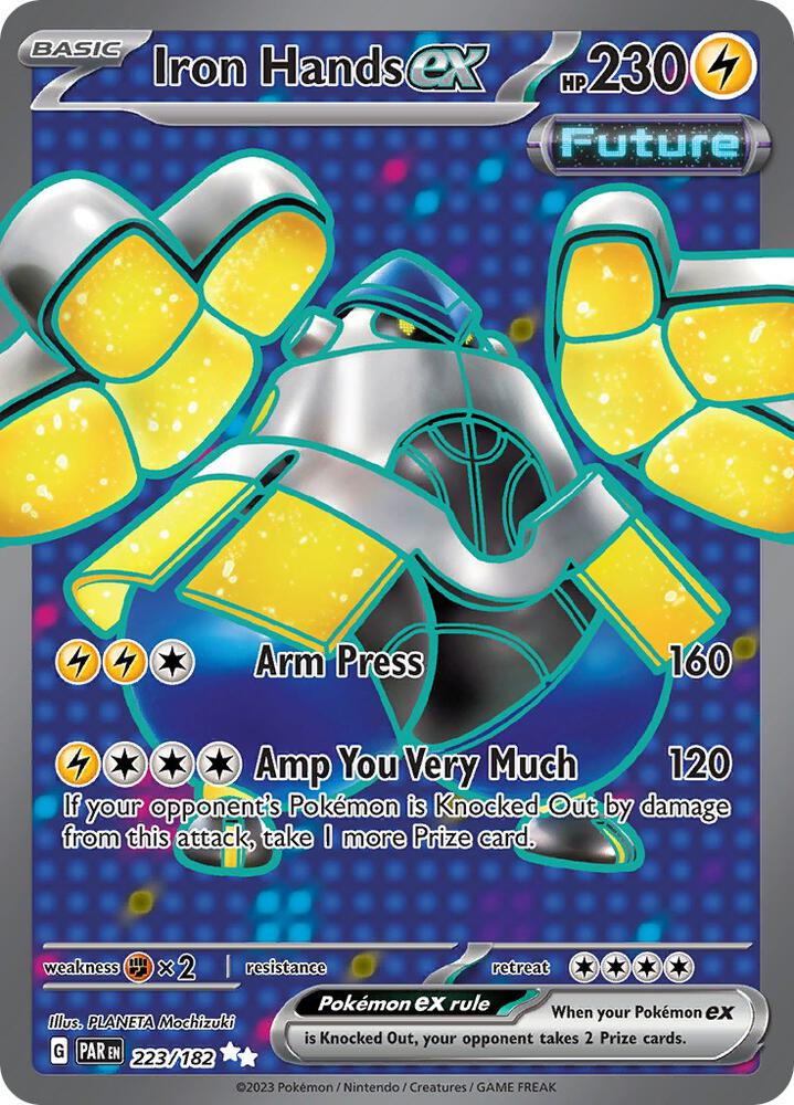 Iron Hands ex 223/182 Holo SV04: Paradox Rift NM