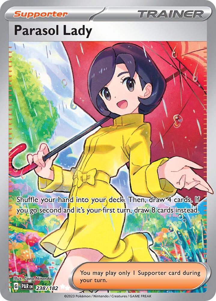 Parasol Lady 238/182 Holo SV04: Paradox Rift NM