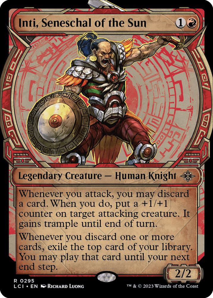 Inti, Seneschal of the Sun (Showcase) #295 The Lost Caverns of Ixalan NM