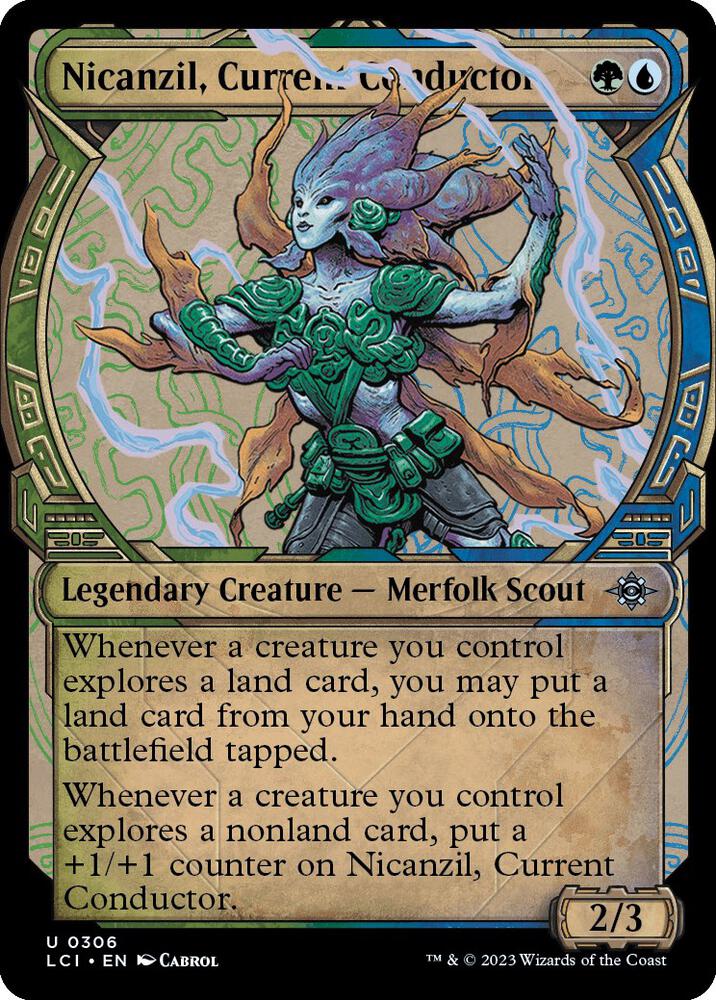 Nicanzil, Current Conductor (Showcase) #306 The Lost Caverns of Ixalan NM