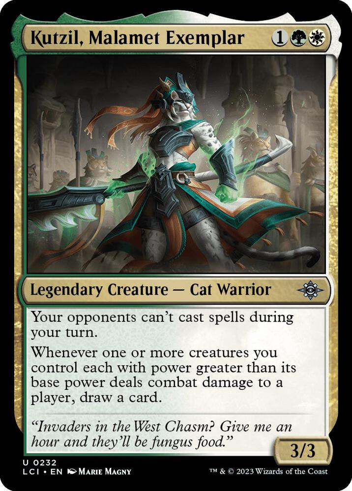 Kutzil, Malamet Exemplar #232 The Lost Caverns of Ixalan NM