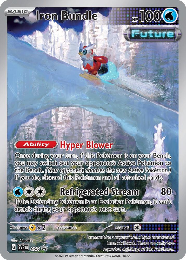 Iron Bundle 066 Holo SV: Scarlet & Violet Promo Cards NM