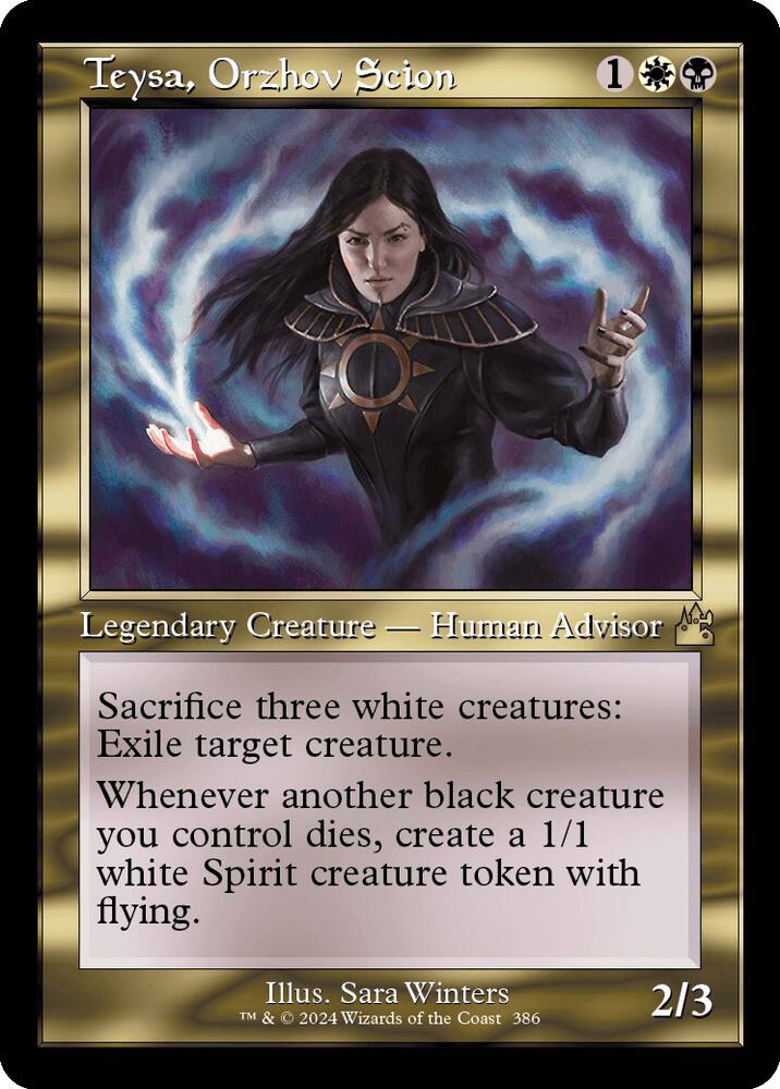 Teysa, Orzhov Scion (Retro Frame) #386 Ravnica Remastered NM
