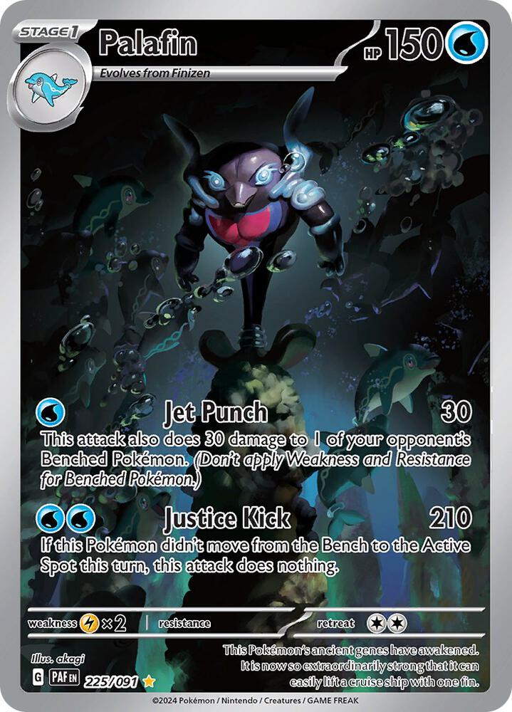 Palafin 225/091 Holo SV: Paldean Fates NM