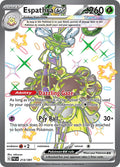 Espathra ex 214/091 Holo SV: Paldean Fates NM