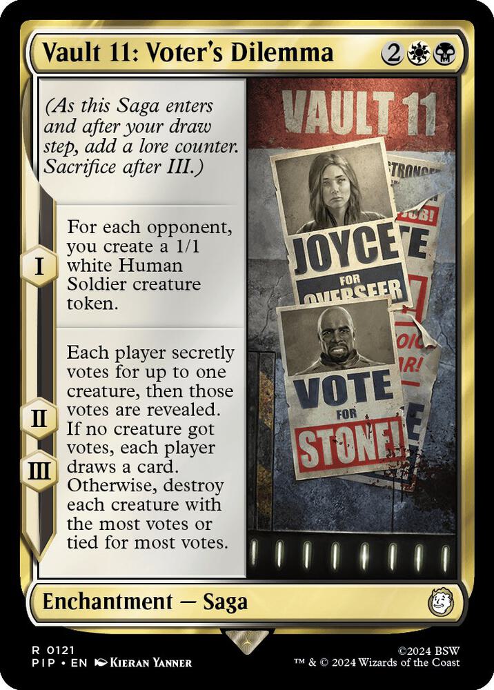 Vault 11: Voter's Dilemma #121 Universes Beyond: Fallout NM