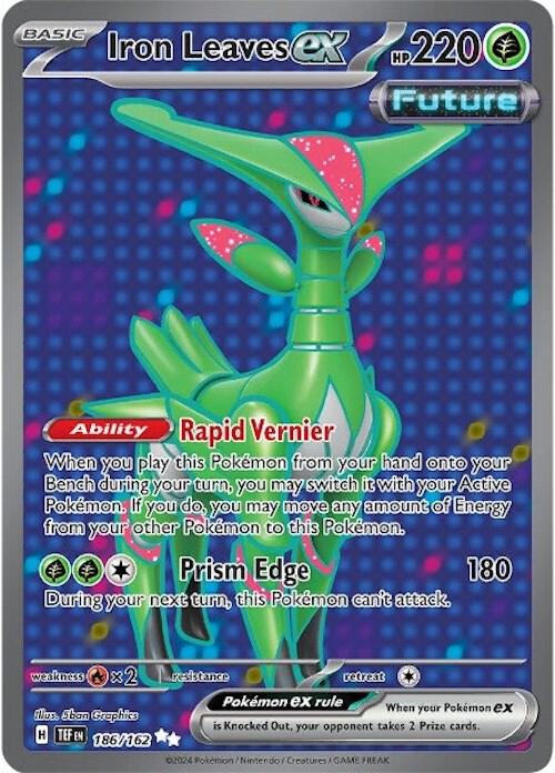 Iron Leaves ex 186/162 Holo SV05: Temporal Forces NM