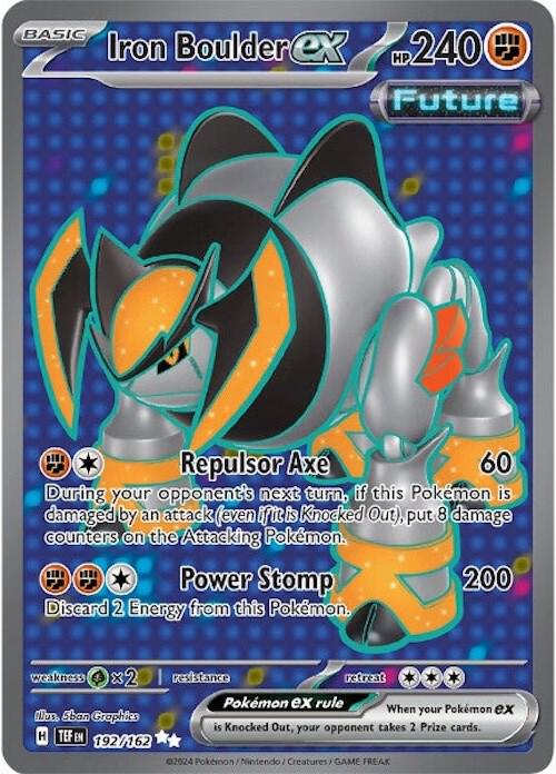 Iron Boulder ex 192/162 Holo SV05: Temporal Forces NM