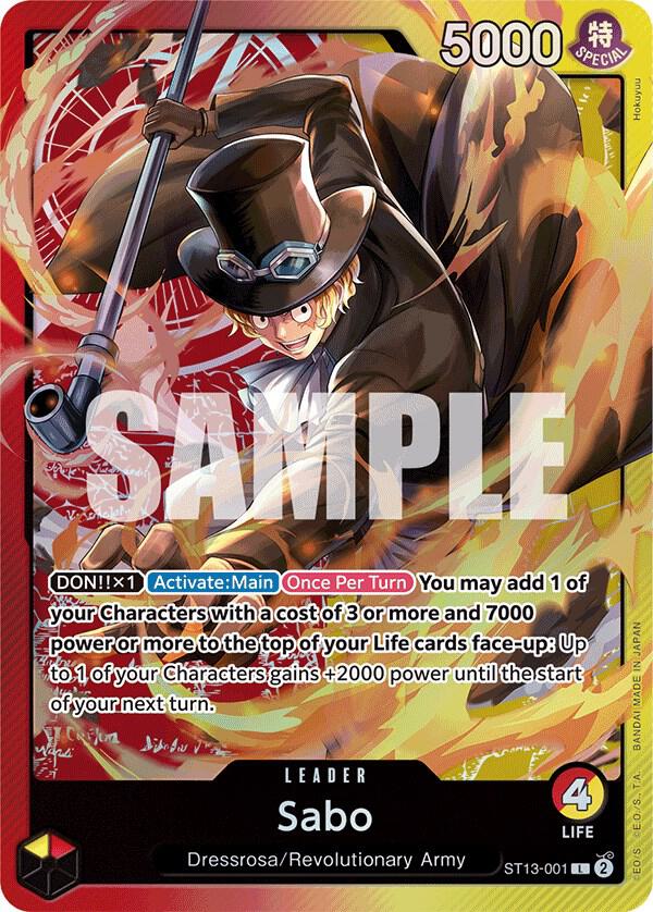 Sabo ST13-001 Ultra Deck: The Three Brothers NM
