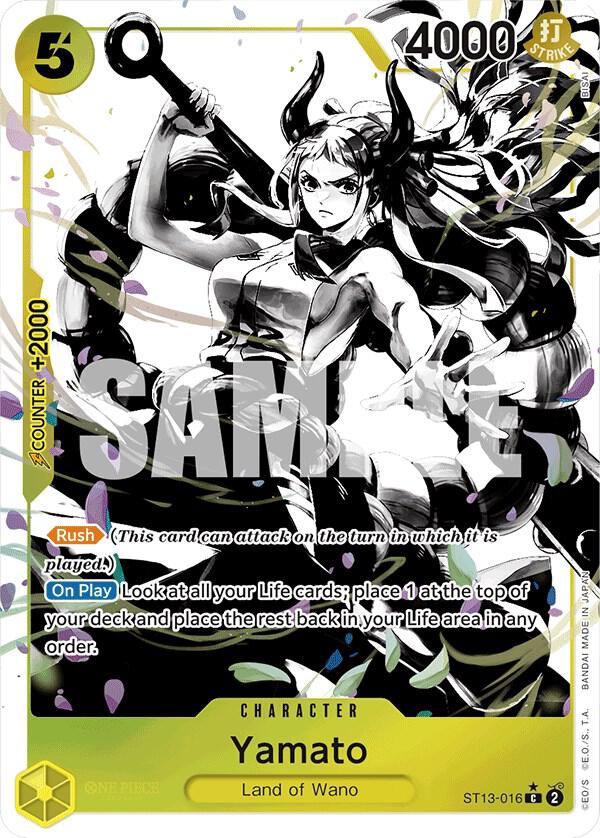 Yamato (Parallel) ST13-016 Ultra Deck: The Three Brothers NM