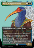 Nadu, Winged Wisdom (Borderless) #377 Modern Horizons 3 NM