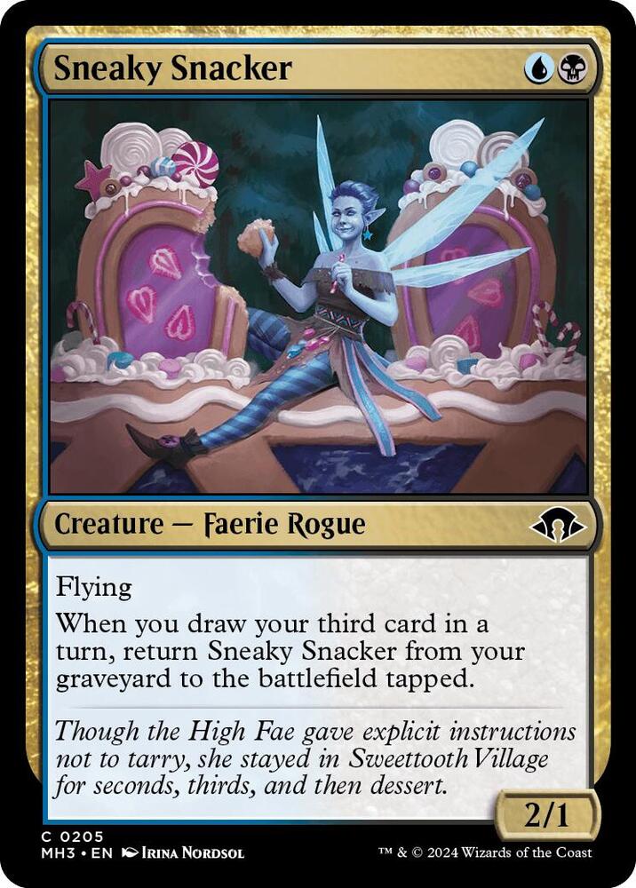 Sneaky Snacker #205 Foil Modern Horizons 3 NM