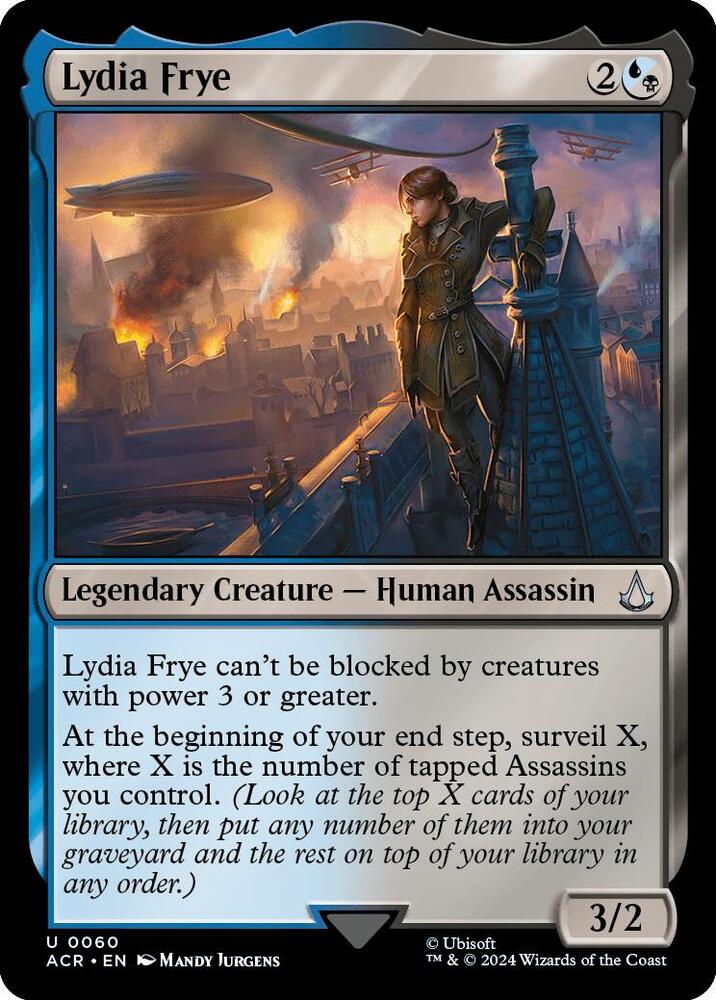 Lydia Frye #60 Foil Universes Beyond: Assassin's Creed NM