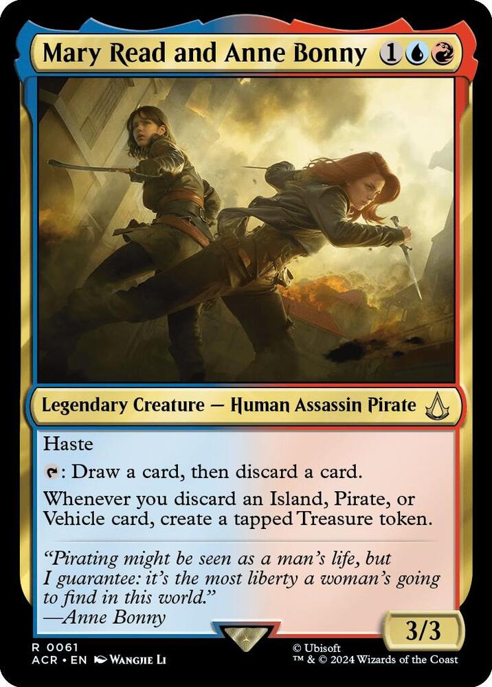 Mary Read and Anne Bonny #61 Universes Beyond: Assassin's Creed NM