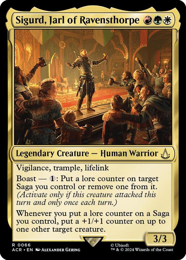Sigurd, Jarl of Ravensthorpe #66 Universes Beyond: Assassin's Creed NM