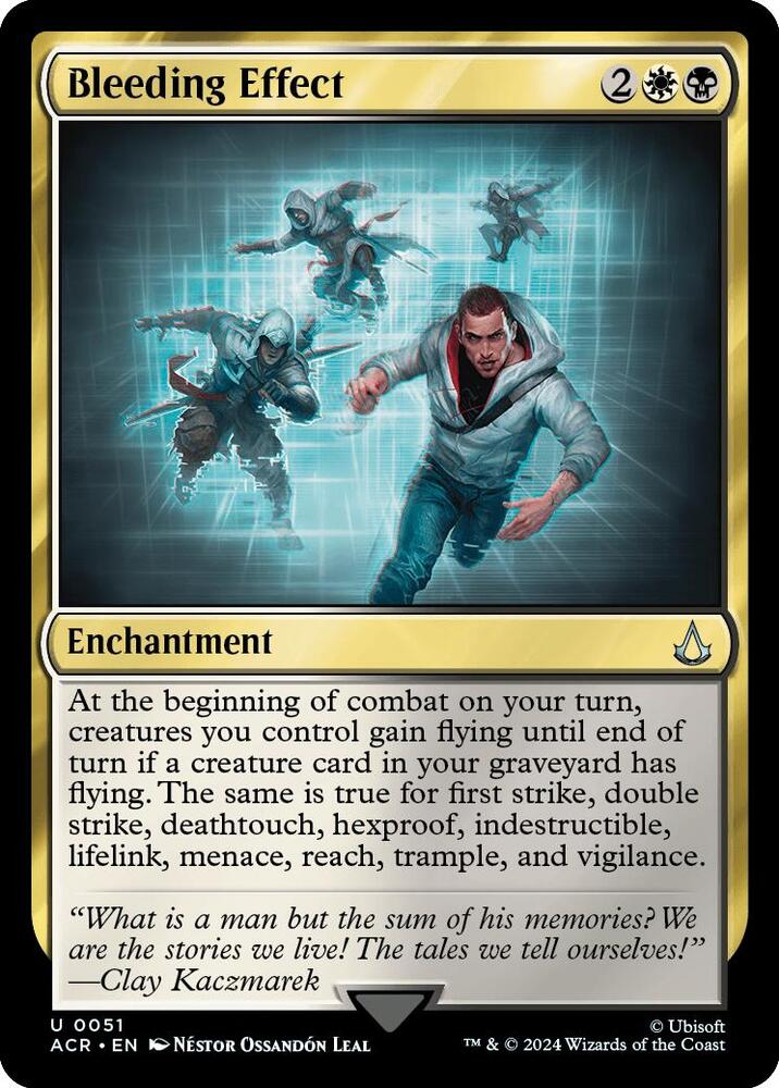 Bleeding Effect #51 Universes Beyond: Assassin's Creed NM