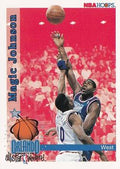 Magic Johnson #309 1992-93 Hoops Base Los Angeles Lakers NM