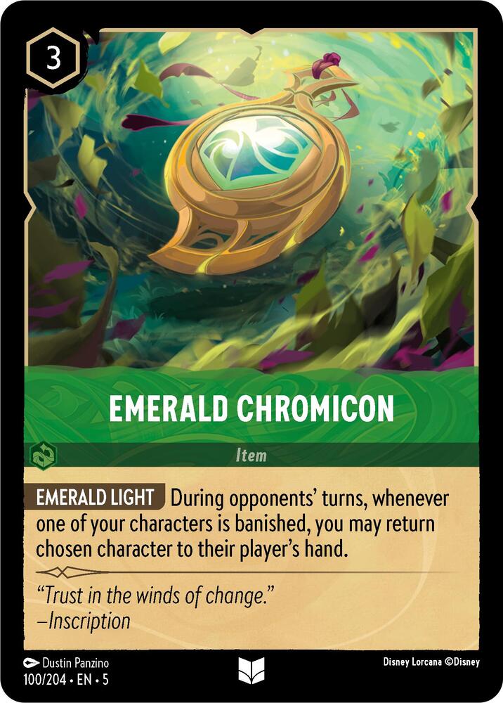 Emerald Chromicon 100/204 Shimmering Skies Cold Foil Uncommon