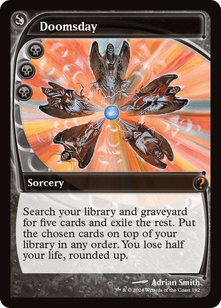 Doomsday (Future Sight) #182 Mystery Booster 2 NM