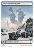 Snow-Covered Wastes (White Border) #121 Mystery Booster 2 NM