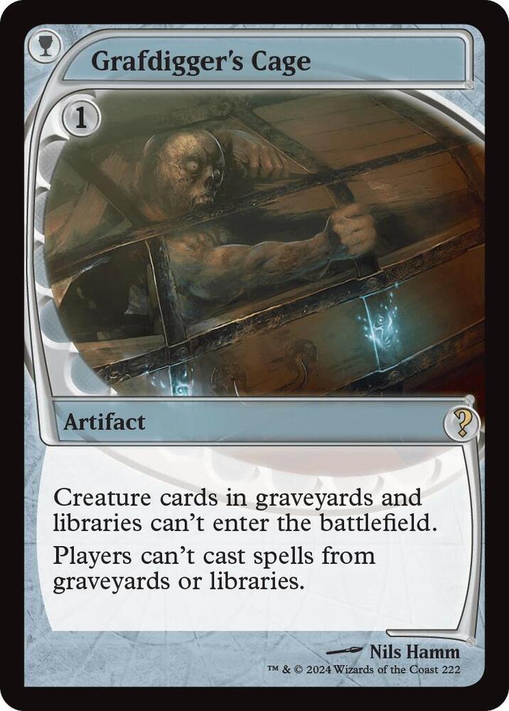 Grafdigger's Cage (Future Sight) #222 Mystery Booster 2 NM