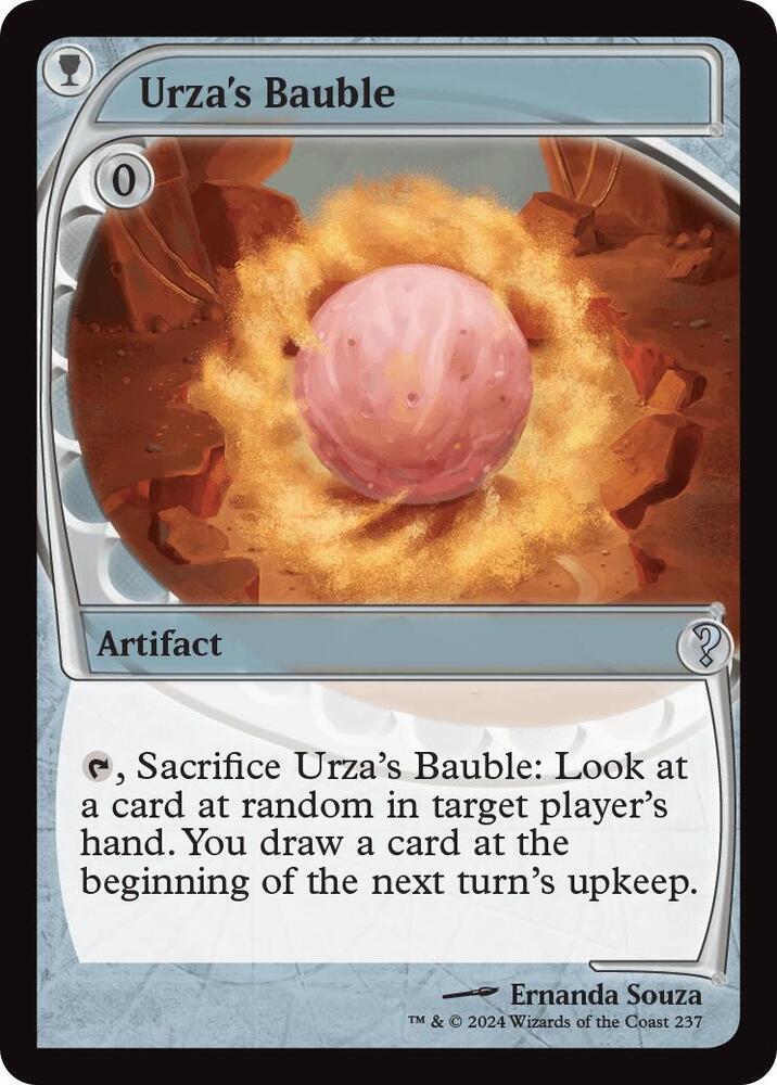 Urza's Bauble (Future Sight) #237 Mystery Booster 2 NM