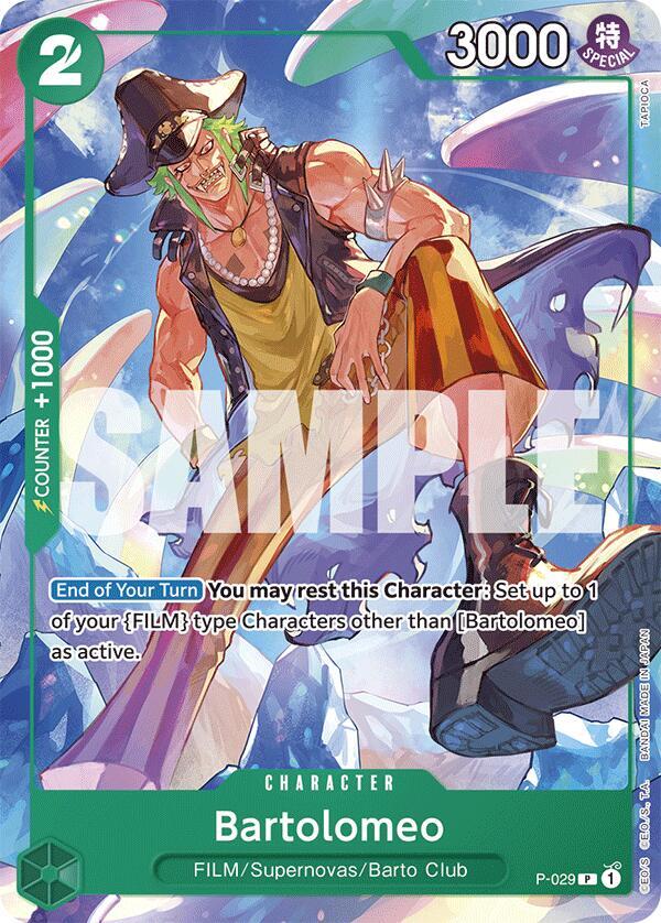 Bartolomeo P-029 Starter Deck 16: GREEN Uta NM