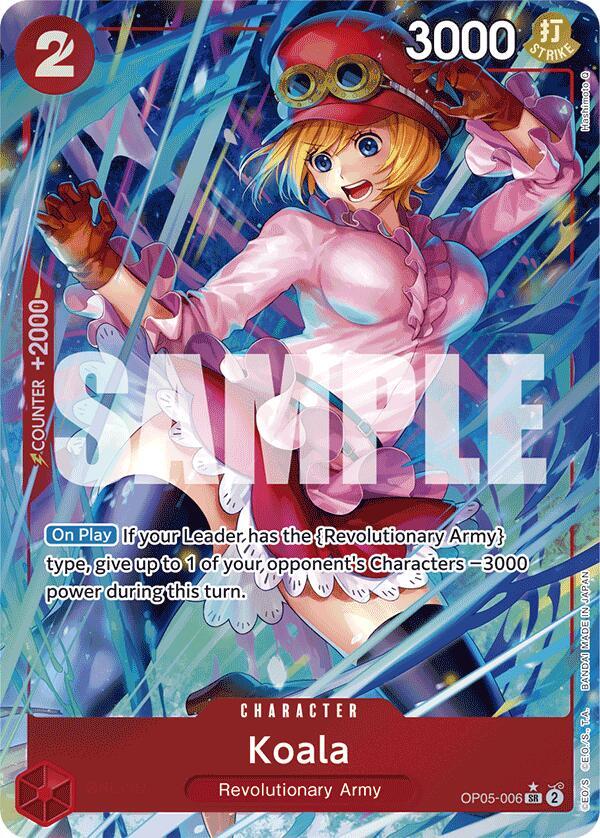 Koala (Alternate Art) OP05-006 Premium Booster -The Best- NM