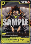 Capone"Gang"Bege (Alternate Art) OP04-100 Premium Booster -The Best- NM