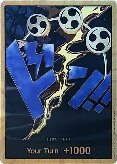 DON!! Card (Enel) (Gold) Premium Booster -The Best- NM