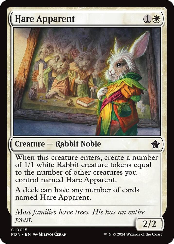 Hare Apparent #15 Foundations NM