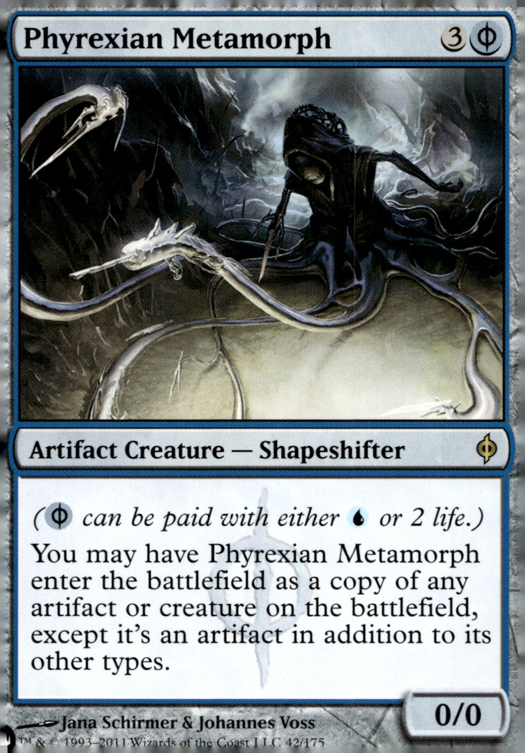 Phyrexian Metamorph #42 New Phyrexia NM