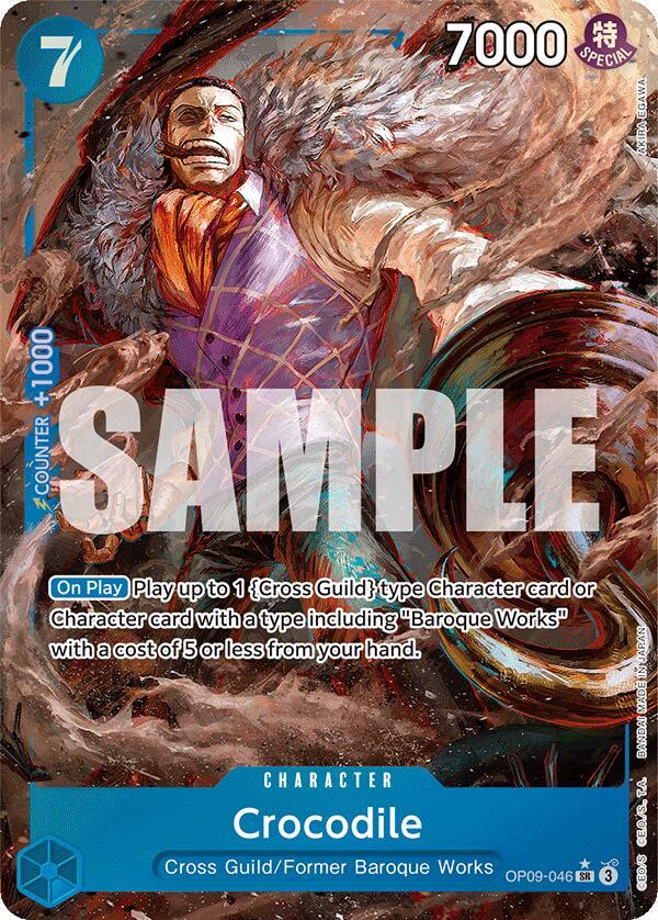 Crocodile (Parallel) OP09-046 Emperors in the New World NM