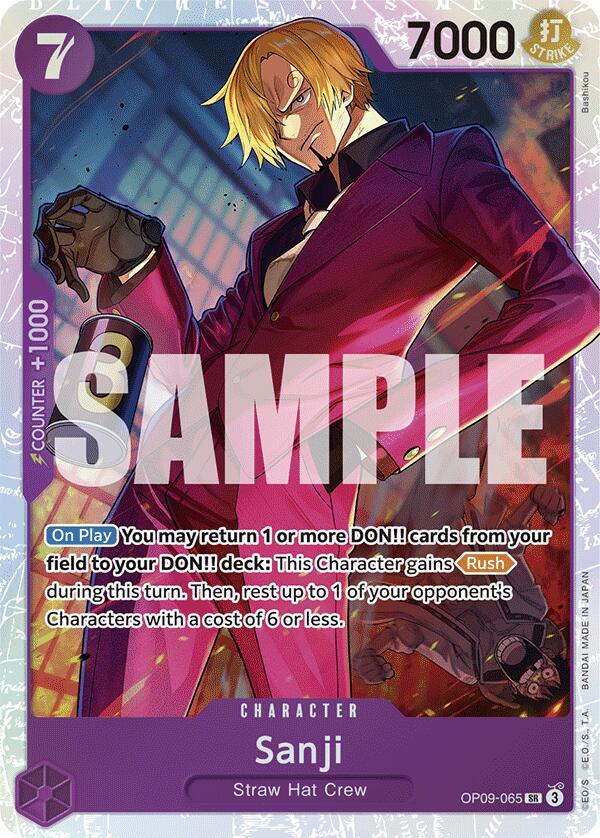 Sanji OP09-065 Emperors in the New World NM