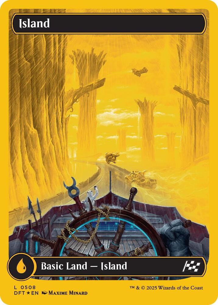 Island First Place Foil #508 Foil Aetherdrift NM