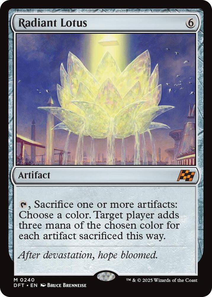 Radiant Lotus #240 Aetherdrift NM