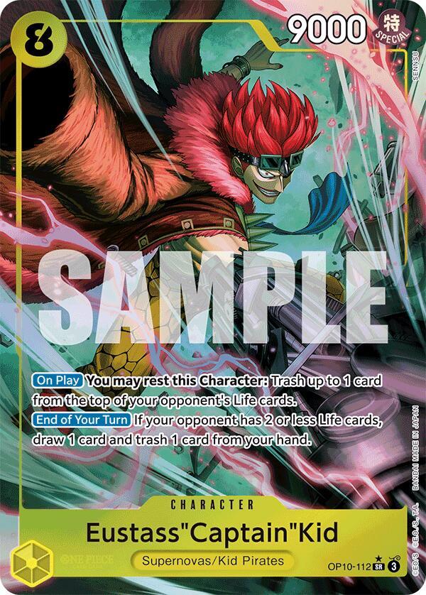 Eustass"Captain"Kid (Parallel) OP10-112 Royal Blood NM