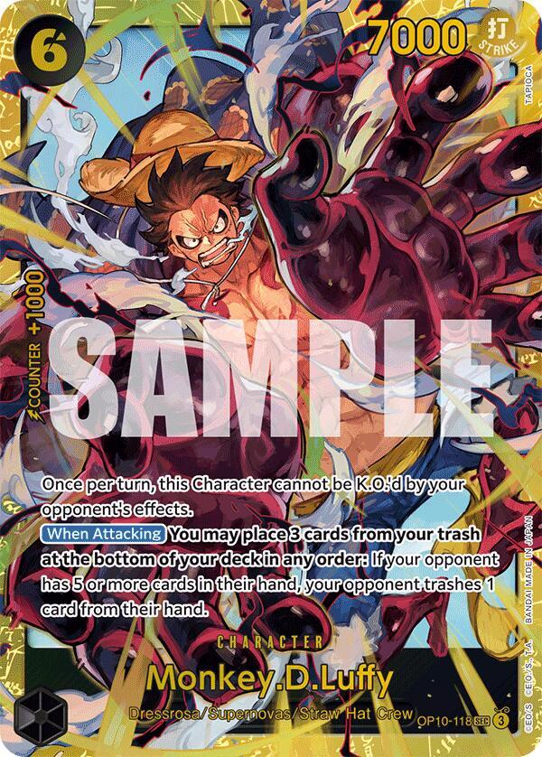Monkey.D.Luffy OP10-118 Royal Blood NM
